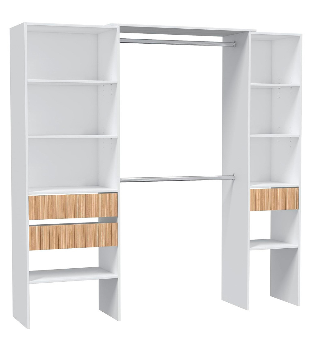 Armario vestidor abierto de 190 cm EDITH