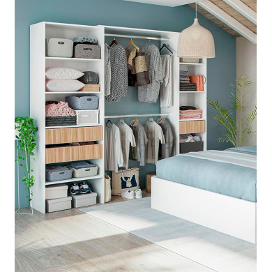 Armario vestidor abierto de 190 cm EDITH