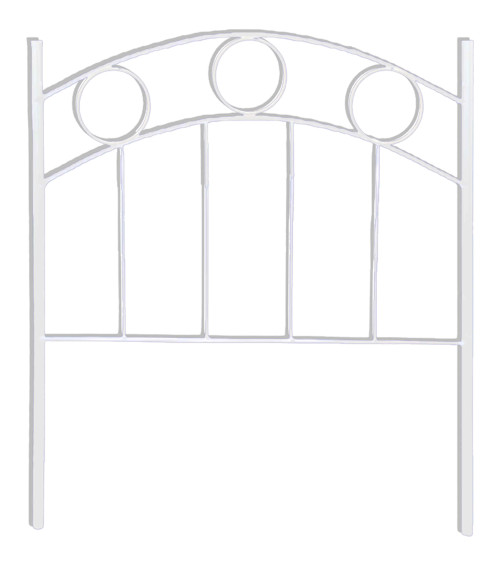 Cabecero cama juvenil en hierro fundido YORKER