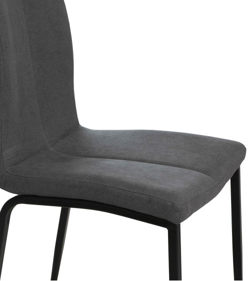 Pack 4 sillas tapizadas INGRID