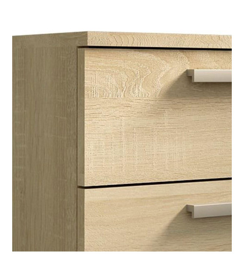 Mesita de noche CUBE 3 – Mesilla de 3 cajones moderna