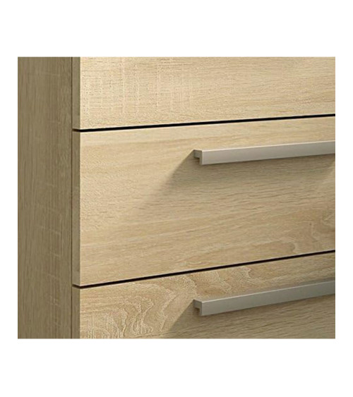 Mesita de noche CUBE 3 – Mesilla de 3 cajones moderna