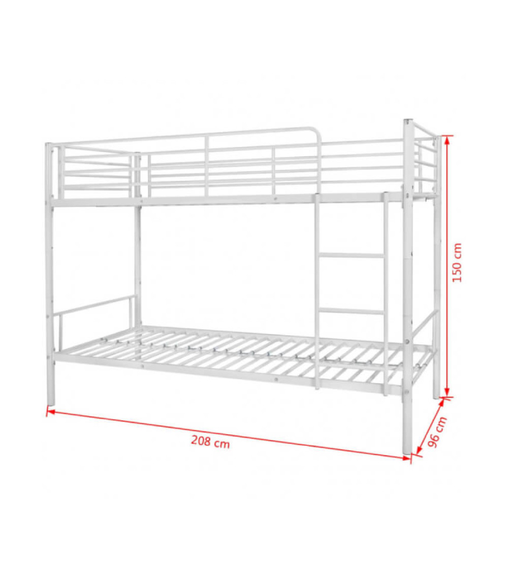 Litera matrimonial Nido - Para 3 personas - Diseño moderno y funcional