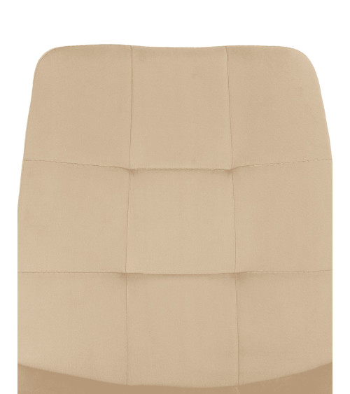 Pack de 4 sillas de comedor de terciopelo ASTRID