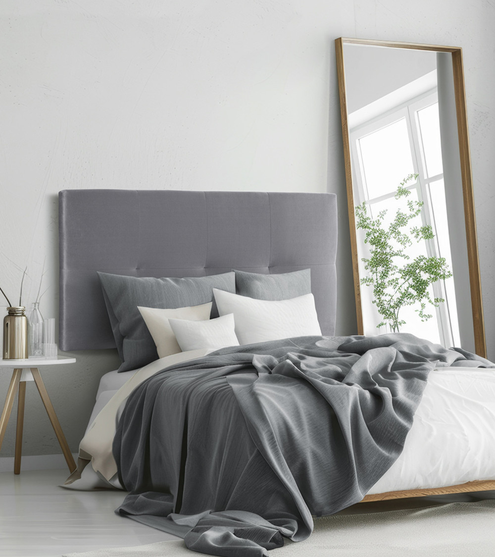 Cabecero de cama tapizado acolchado Jensen