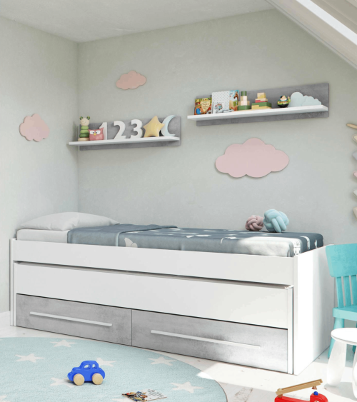 Cama Nido India - Funcionalidad y estilo para habitaciones juveniles