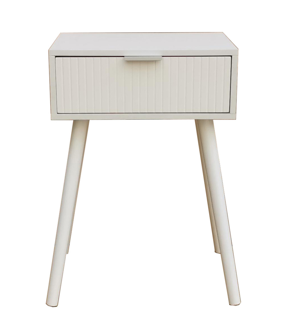 Mesita de noche Fresh – Diseño nórdico con gran capacidad