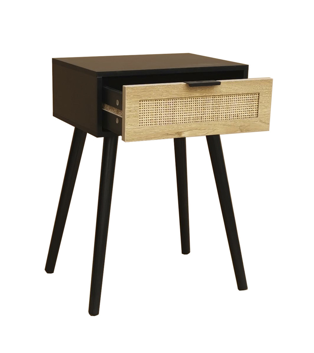 Mesita de noche Fresh – Diseño nórdico con gran capacidad