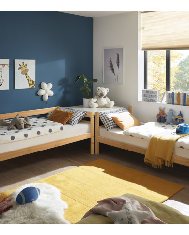 Litera Martu – Litera juvenil blanca convertible en 2 camas