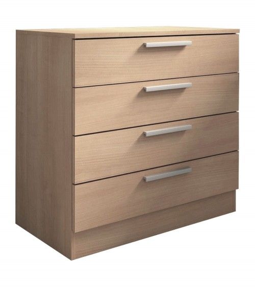 Cómoda de 4 cajones CUBE, funcional y atemporal