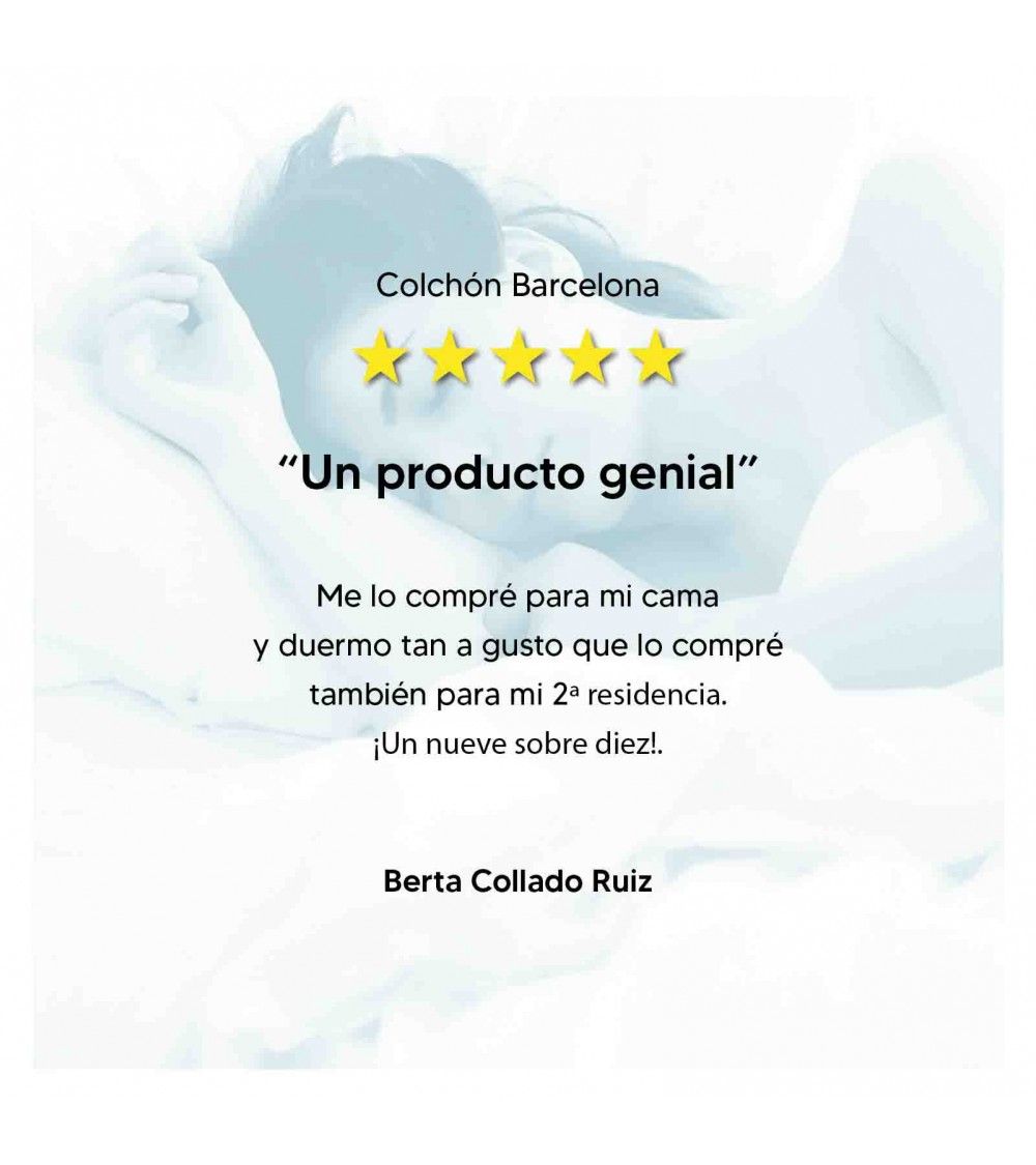 Colchón viscoelàstica y muelle ensasacado. Don Tresillo Reus