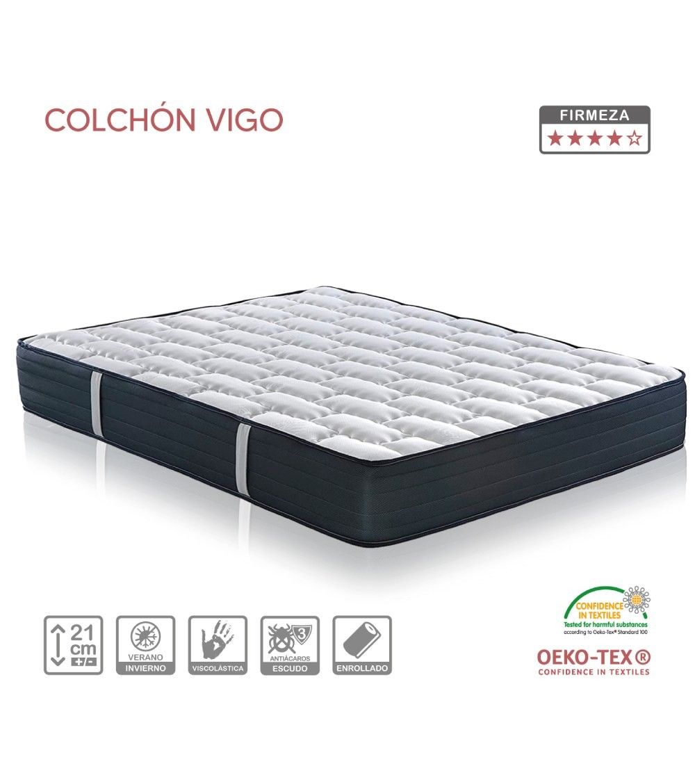 Colchón Vigo viscoelástica económico