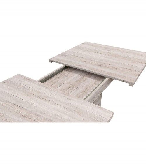 Mesa comedor extensible pata central THEO