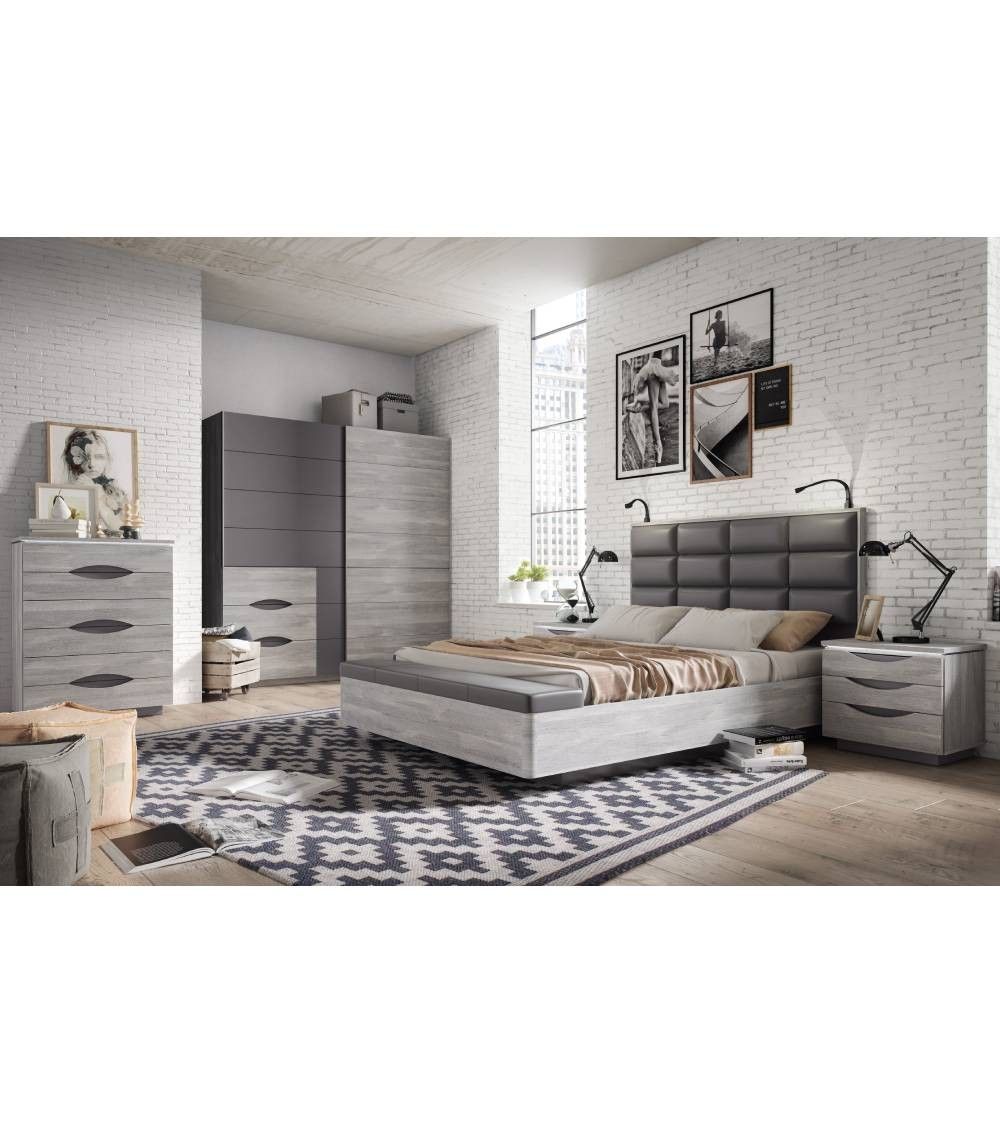 Armario 200 puertas correderas + cajonera SATURN | Cambia Tus Muebles