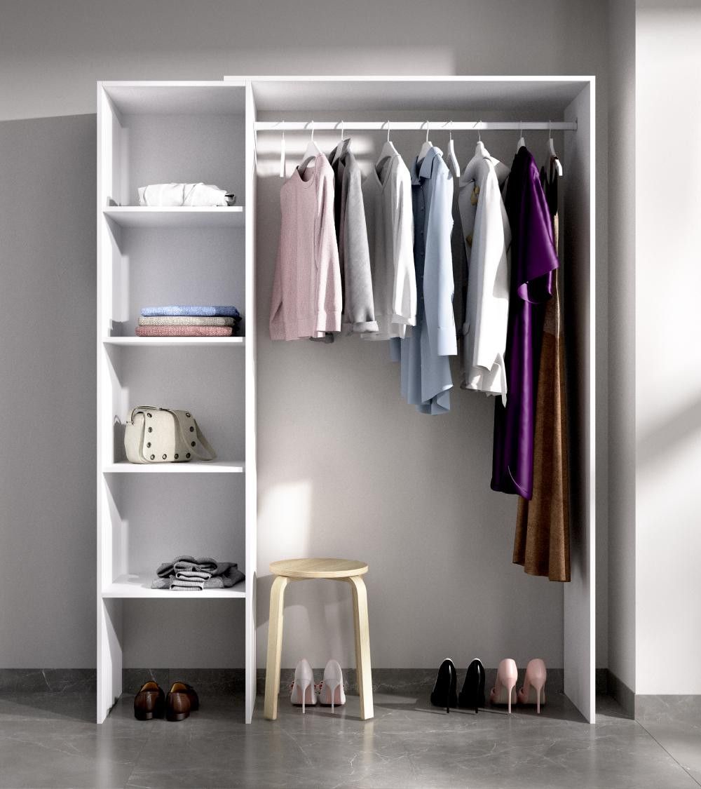 Armario vestidor abierto JUDY