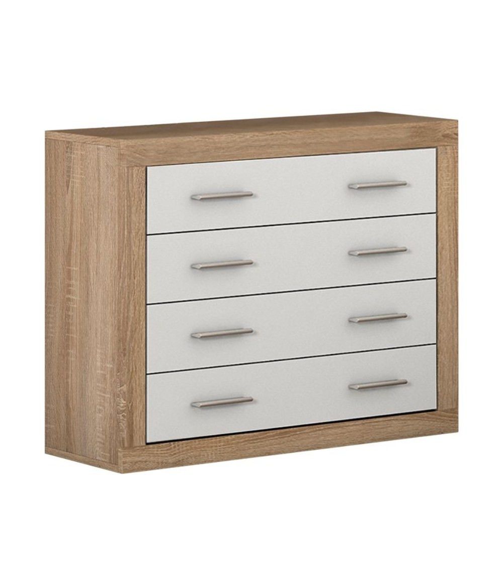 Cómoda dormitorio de 4 cajones JANA