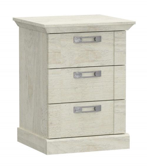 Mesita de noche 3 cajones KAREN