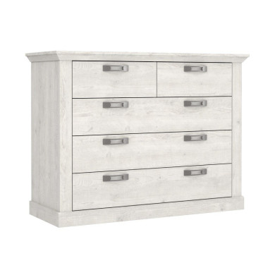 Cómoda 5 cajones dormitorio KAREN