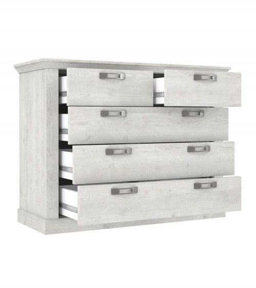 Cómoda 5 cajones dormitorio KAREN