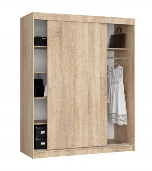 Armario 2 puertas correderas 180 cm JANGO