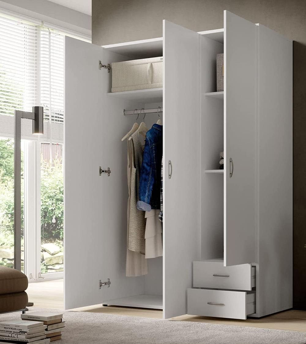 Armario 3 puertas + 2 cajones KALEB