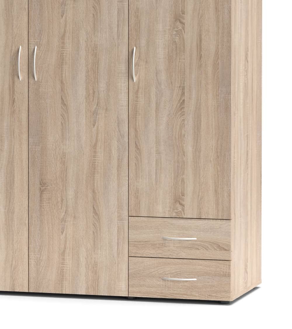 Armario 3 puertas + 2 cajones KALEB