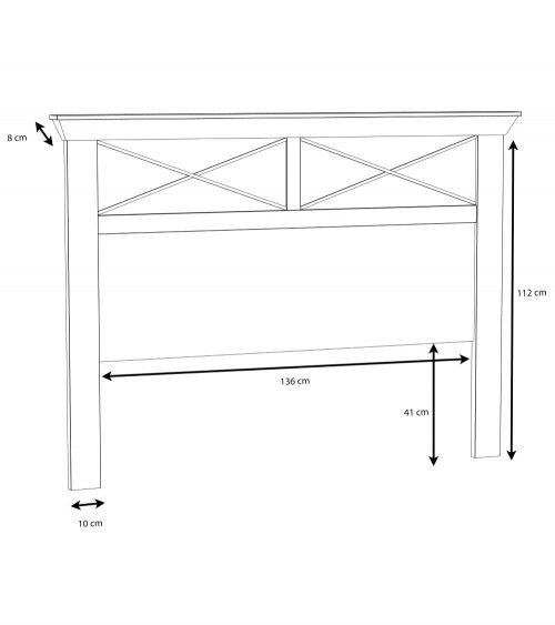 Cabecero cama 165 cm KAREN