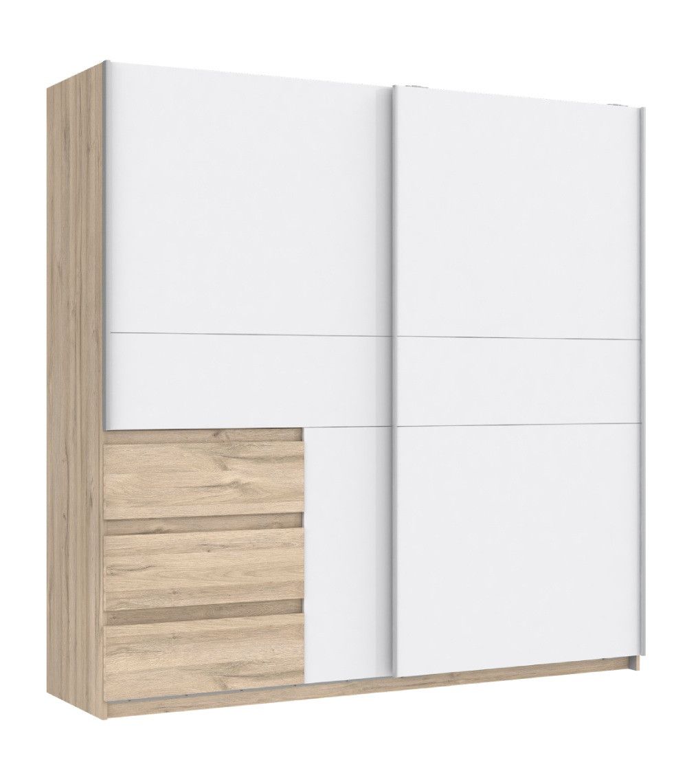 Armario puertas correderas + cajonera COLETTE