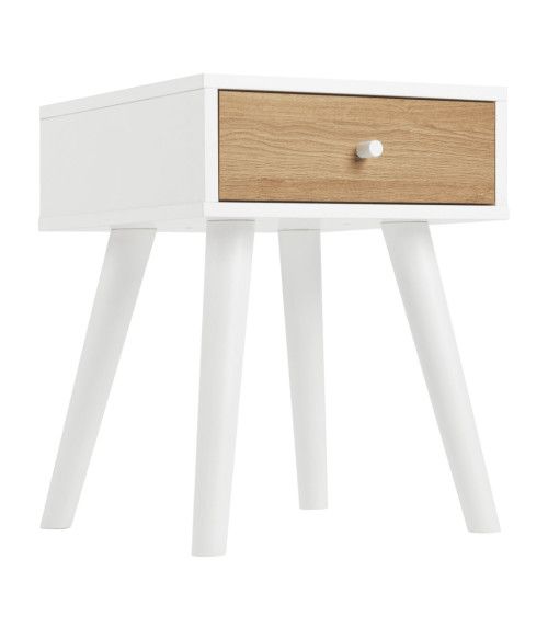 Mesita de noche 1 cajón LEAH