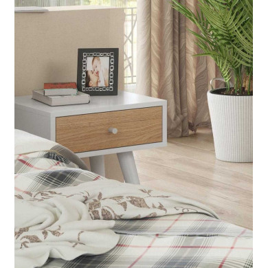 Mesita de noche 1 cajón LEAH