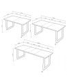 Mesa comedor extensible 140-220 cm JACK